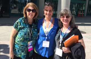 Twitter Friends Connect Kathy Perret, Christa Anderson, Lori Sabo  @KathyPerret @cristama @lorilovesbooks