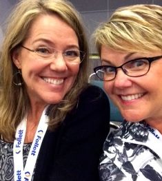 The Sisters learning together at ASCD - Happy Girls!